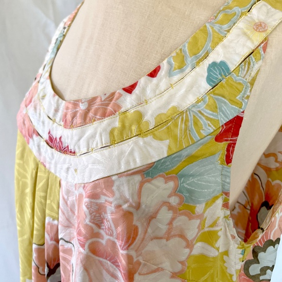 Anthropologie Leifsdottir Silk Floral top Size 12 - Picture 5 of 9